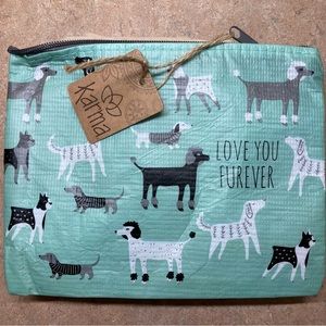 Karma Cosmetic Bag NWT